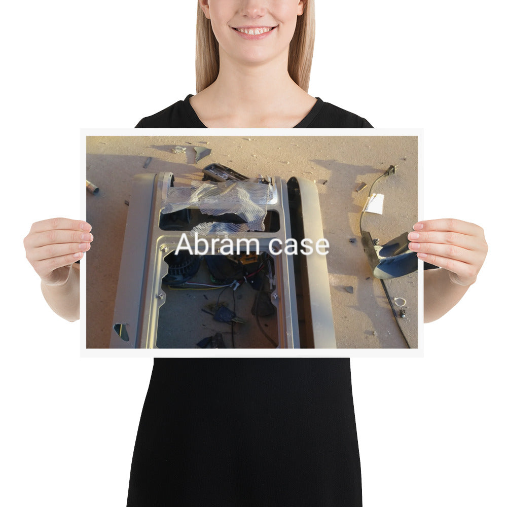 Abram Case branded Poster