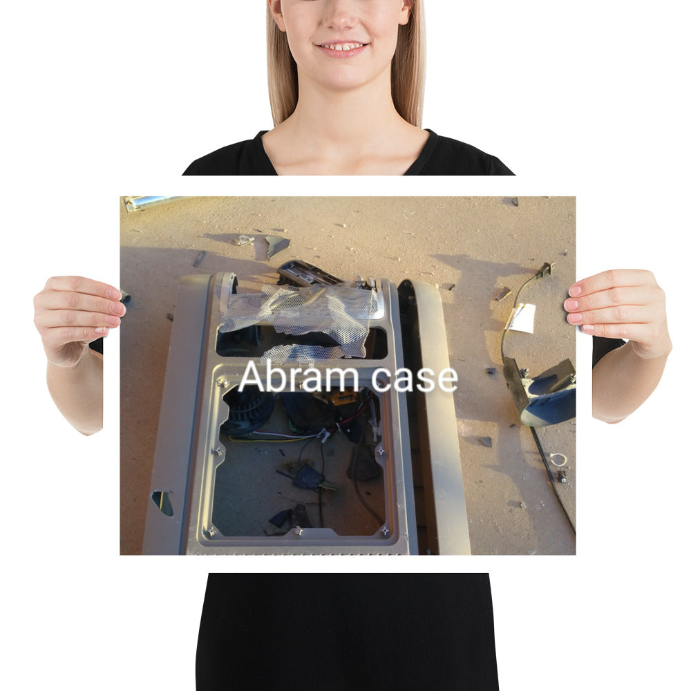 Abram Case branded Poster