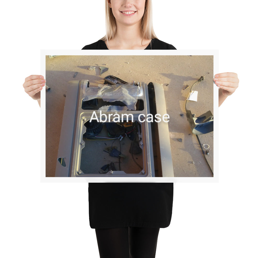 Abram Case branded Poster